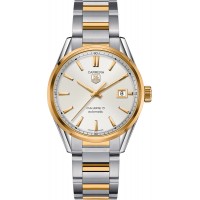 Tag Heuer Carrera 39mm Gold & Steel Men's Watch WAR215B-BD0783